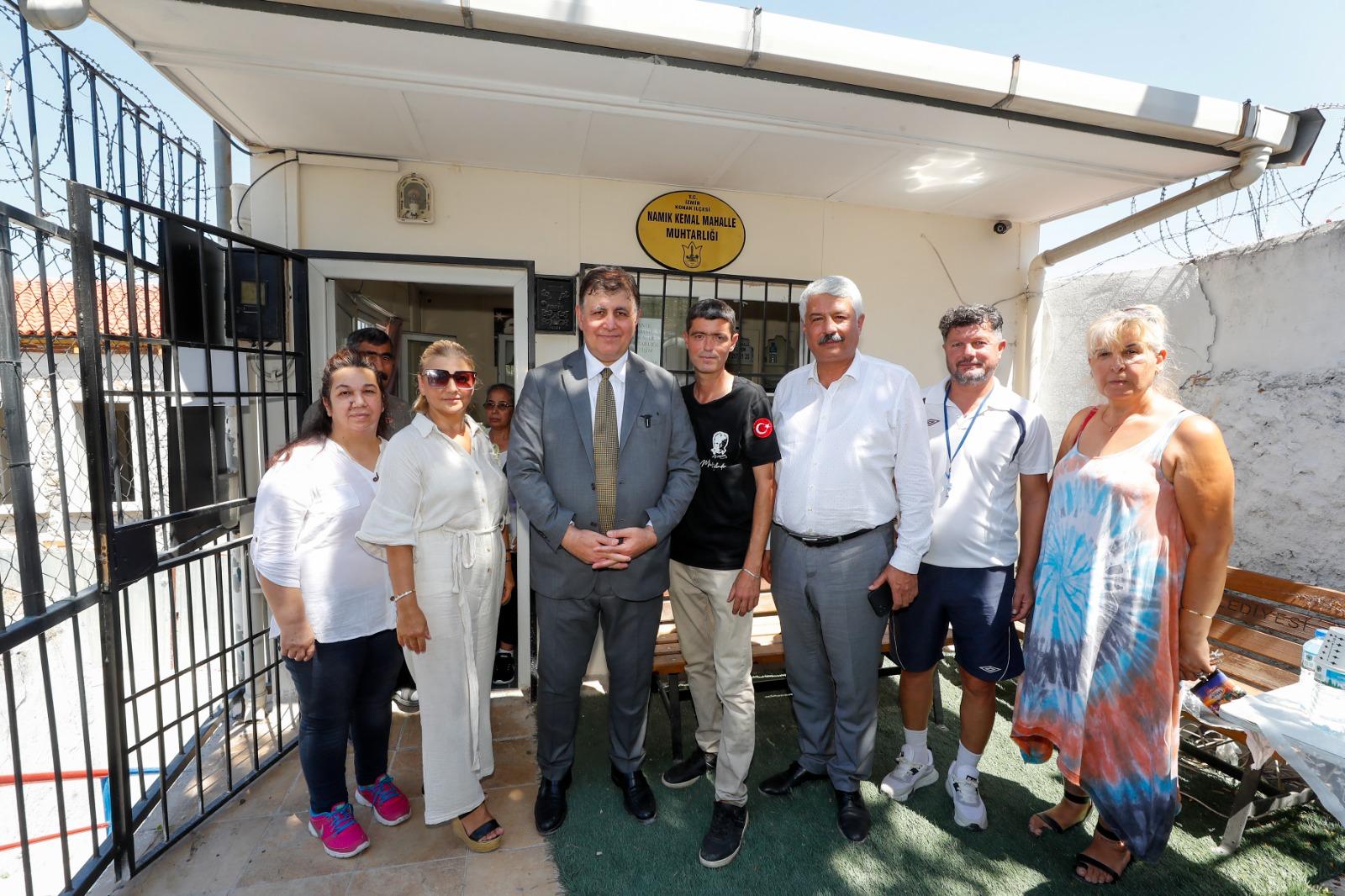 Tugay’dan Damlacık turu  “Muhtarlarımızla çalışmayı önemsiyorum”