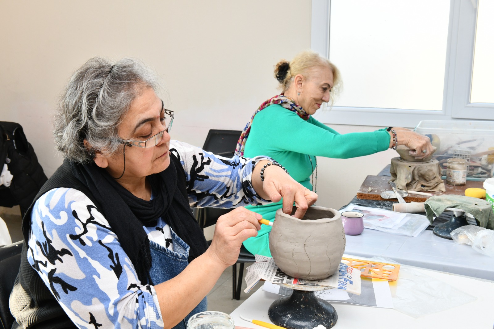 Çiğli’nin kültür kursları tüm hızıyla devam ediyor