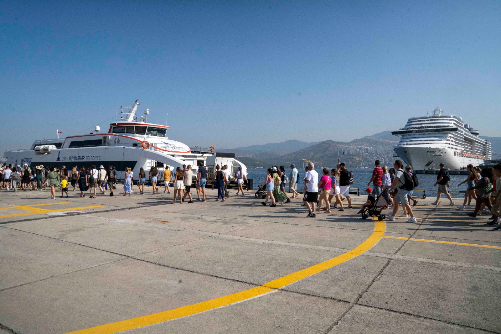 İZDENİZ ve MSC’den İzmir Körfezi’nde turizm iş birliği