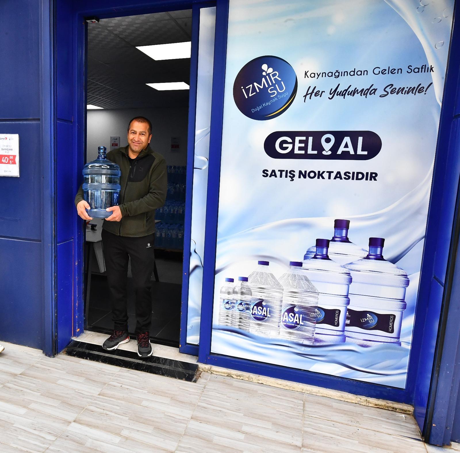 İZMAR’ın Gel Al su satışı büyük ilgi gördü  İzmirli 40 liraya sağlıklı damacana suya ulaşıyor