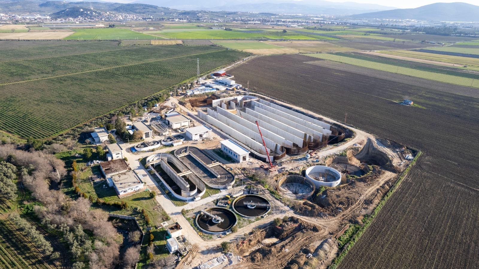 Ayrancılar Yazıbaşı Atık Su Arıtma Tesisi’nin kapasitesi artıyor.  Küçük Menderes yeniden doğuyor