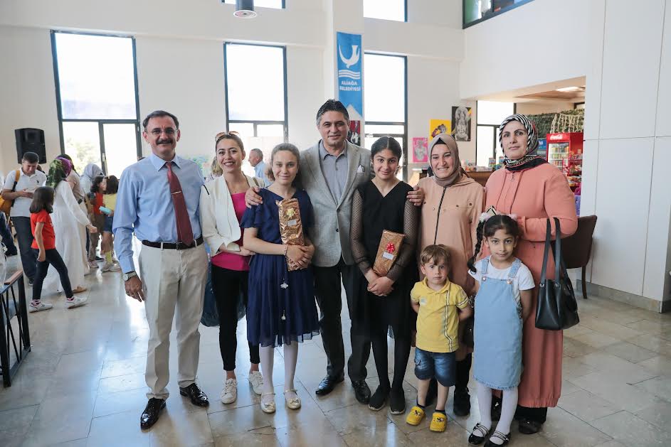 ‘Temiz Çevre, Temiz Doğa, Daha Temiz Aliağa’ Resim Yarışması’nda Ödüller Sahiplerini Buldu