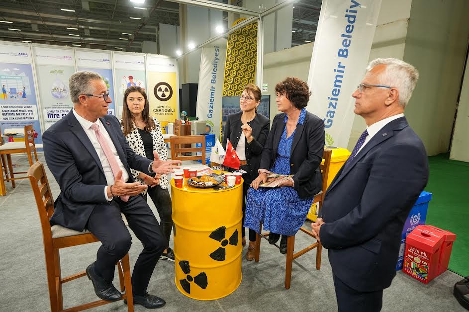  Gaziemir’in geri dönüşüm projeleri vitrine çıktı