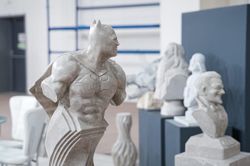 Sanatın mermerle buluştuğu stantlar çok beğenildi