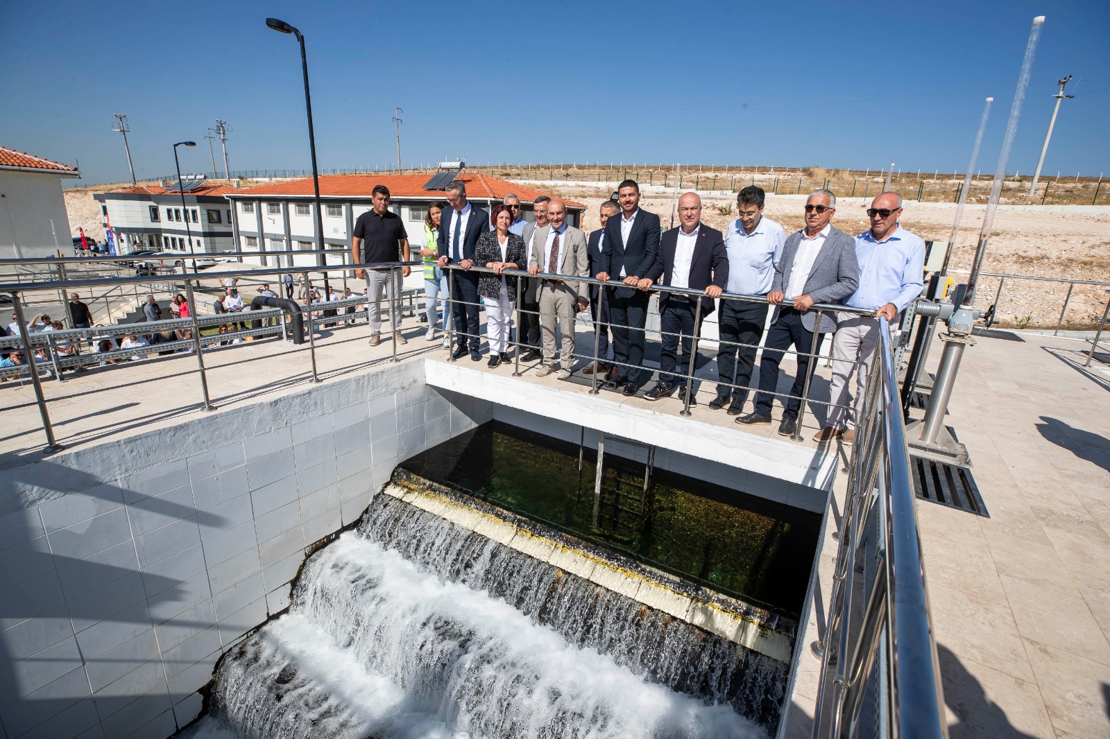 11 milyon metreküp kapasiteli Musabey İçme Suyu Arıtma Tesisi açıldı 