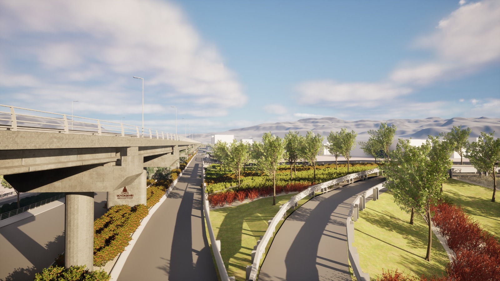 Büyükşehir’den otogar önüne estetik dokunuş 