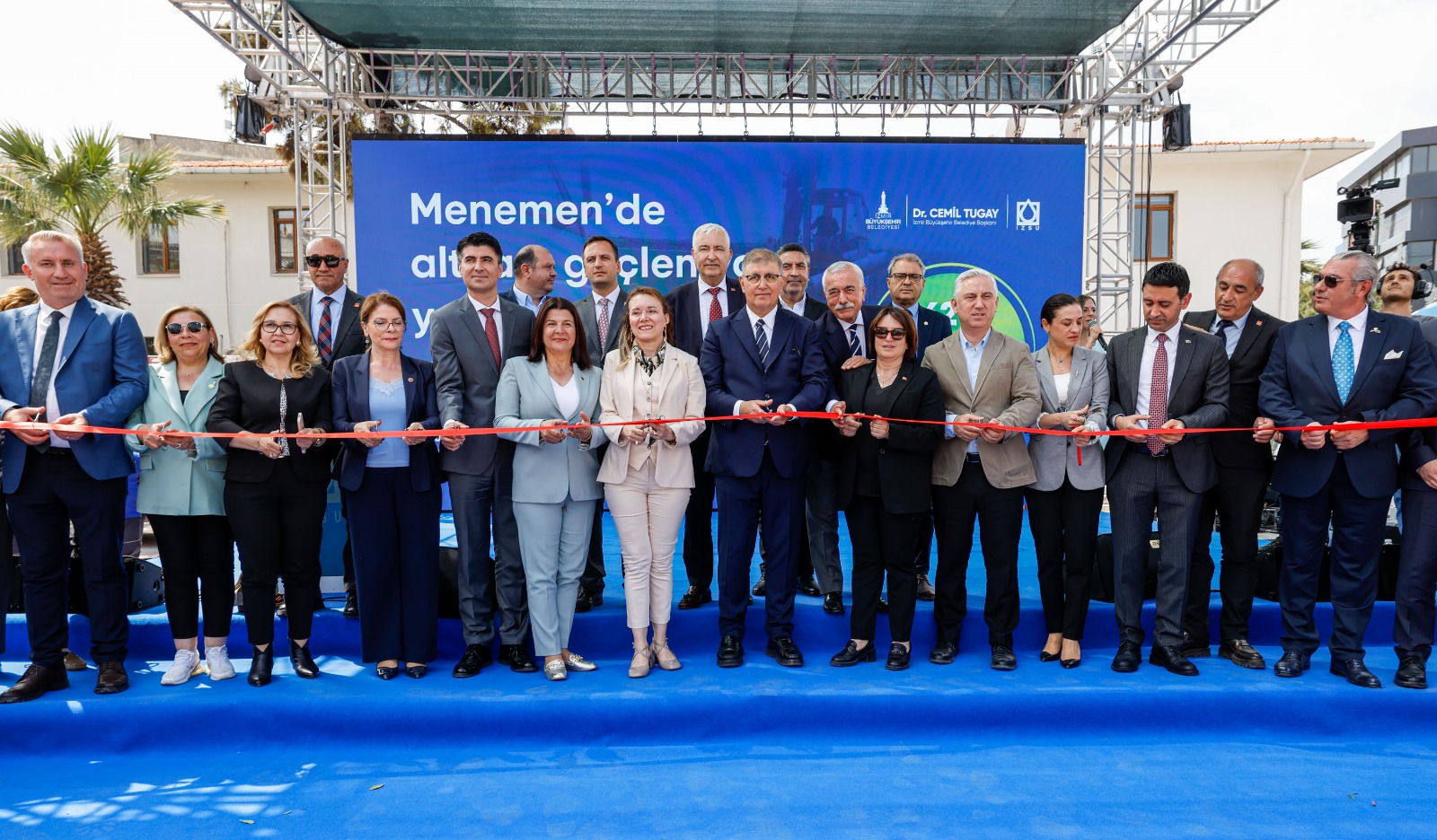 İzmir Büyükşehir Belediyesi’nden Menemen’e 620 milyon liralık altyapı yatırımı