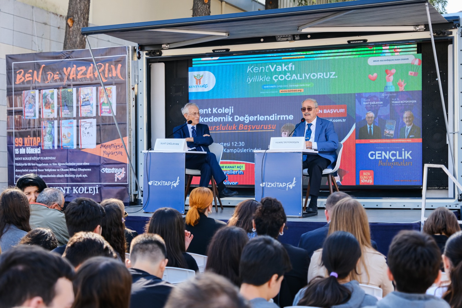 Prof. Dr. Suat Çağlayan ve Prof. Dr. Yılmaz Büyükerşen’den öğrencilere altın değerinde tavsiyeler