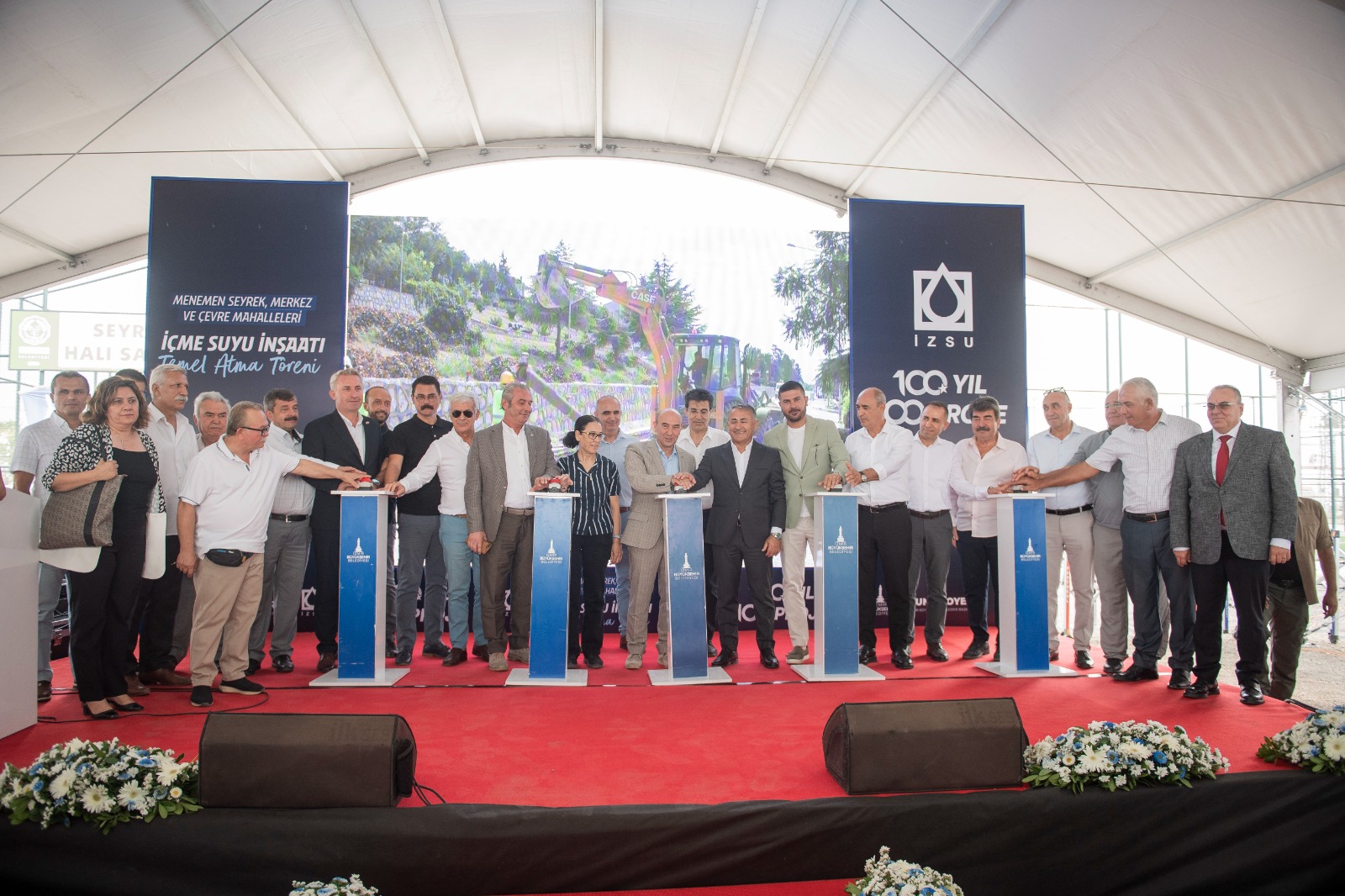 Seyrek ve Villakent’in içme suyu sorunu tarihe karışıyor