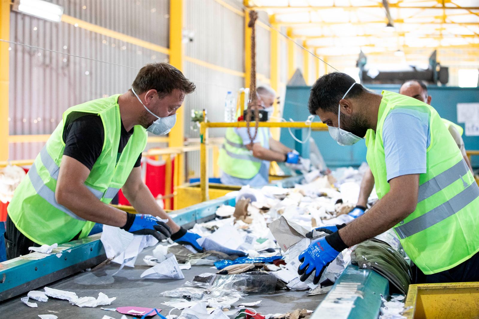 Atık ayrıştırma projesinde farkındalık artıyor