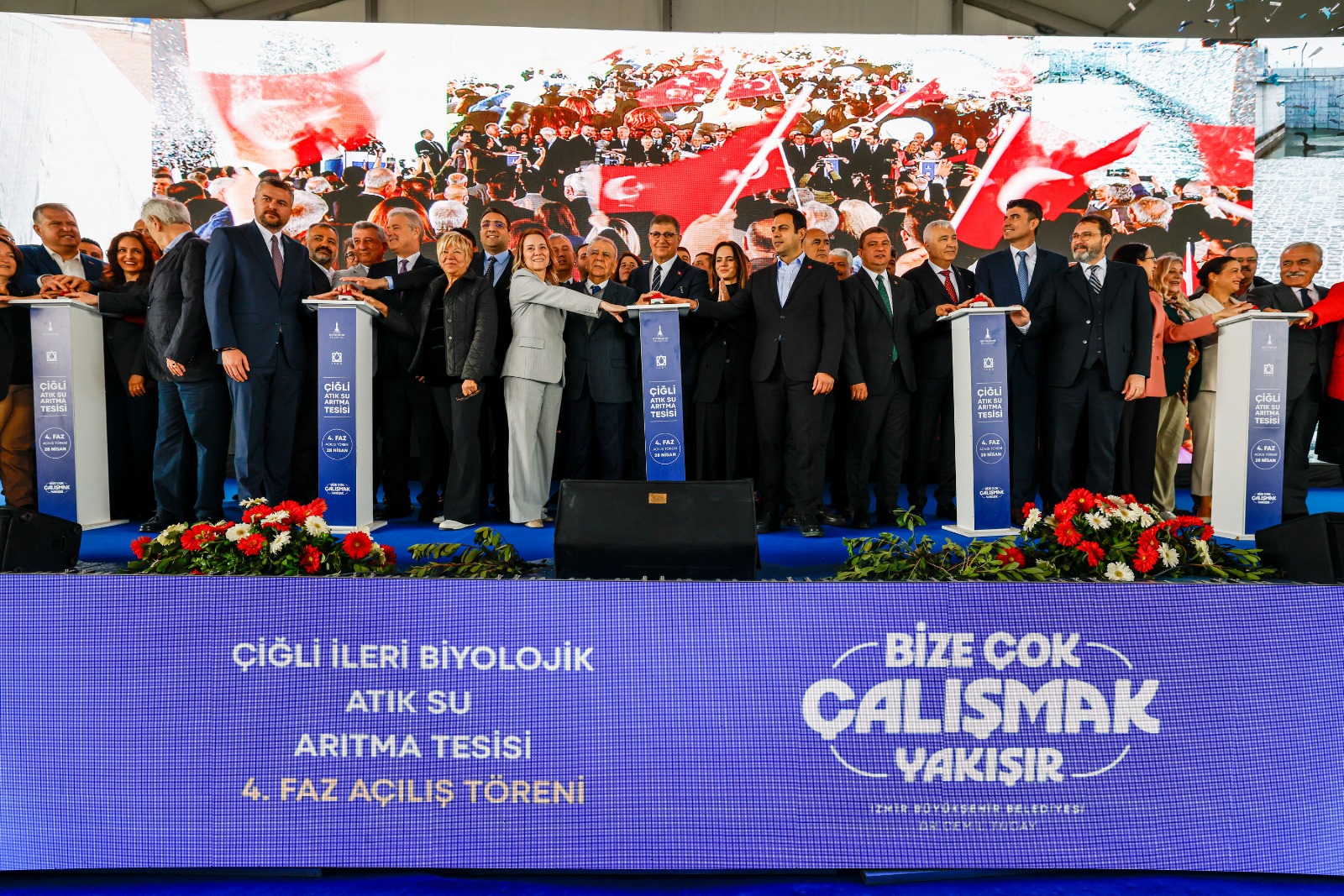 Çiğli Atıksu Arıtma Tesisi’nin 4. fazı açıldı  Körfez’e nefes olacak