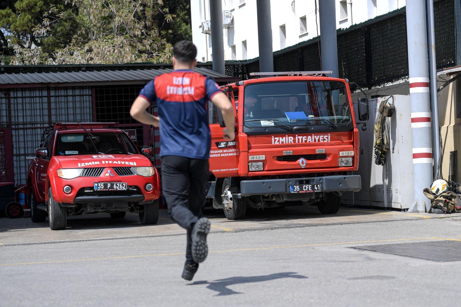 Yangın Risk Haritası oluşturuldu.  İzmir’de yaz sezonu öncesi yangın alarmı