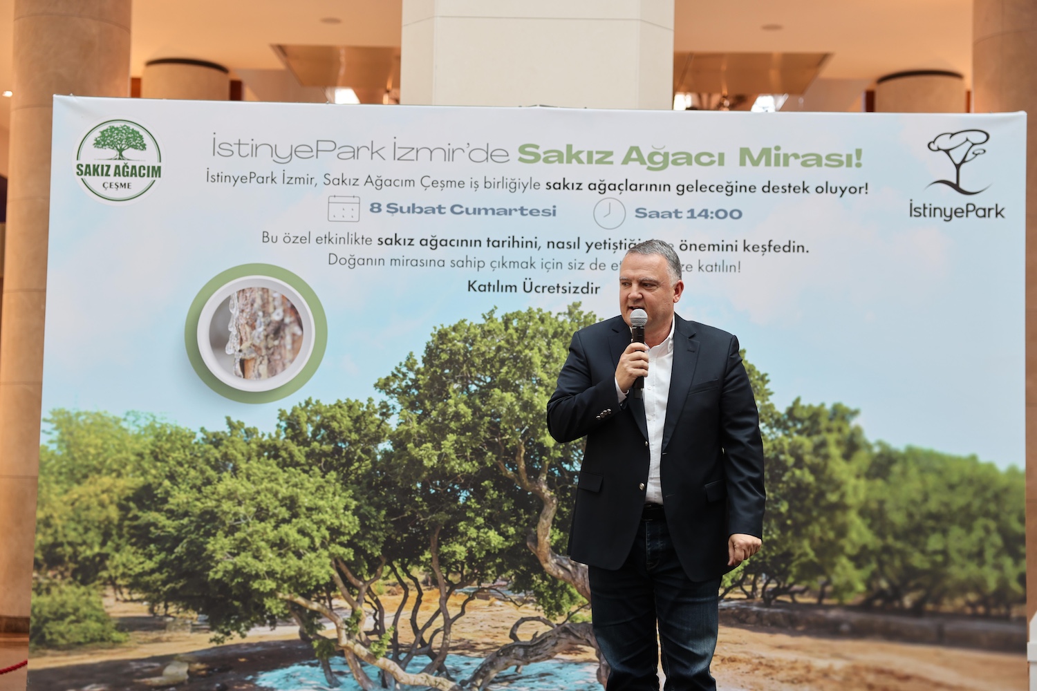 Sakız Ağacı Mirası...  İstinyePark İzmir’de ziyaretçilerle buluştu