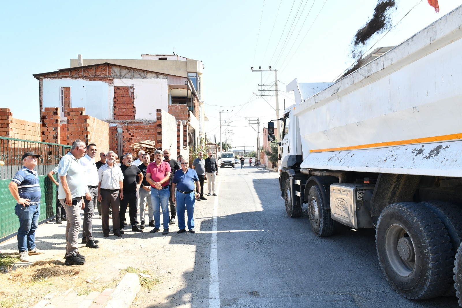 Başkan Yıldız Kaklıç’ta yol sözünü tuttu