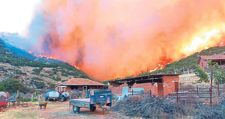 İzmir ve Manisa’da  rekor seviyede: Bir ayda tam 165 yangın…