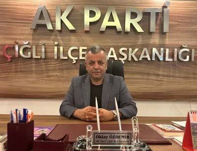 AK Parti Çiğli İlçe başkanı Özdemir’den Belediye Meclisi’ndeki ‘Selahattin Demirtaş’ olayına tepki!