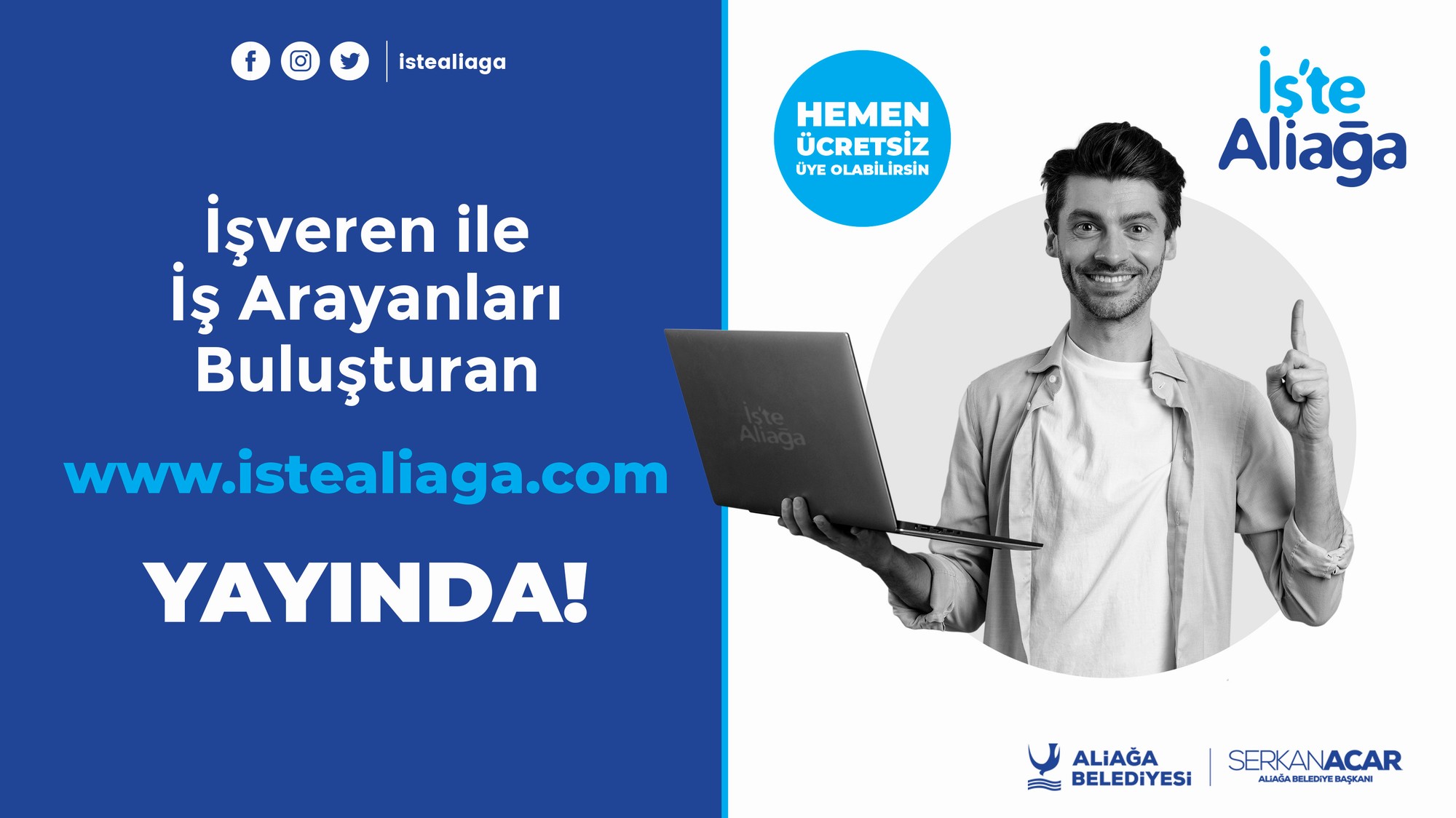 Aliağa Belediyesi Kariyer Platformu istealiaga.com Yayında