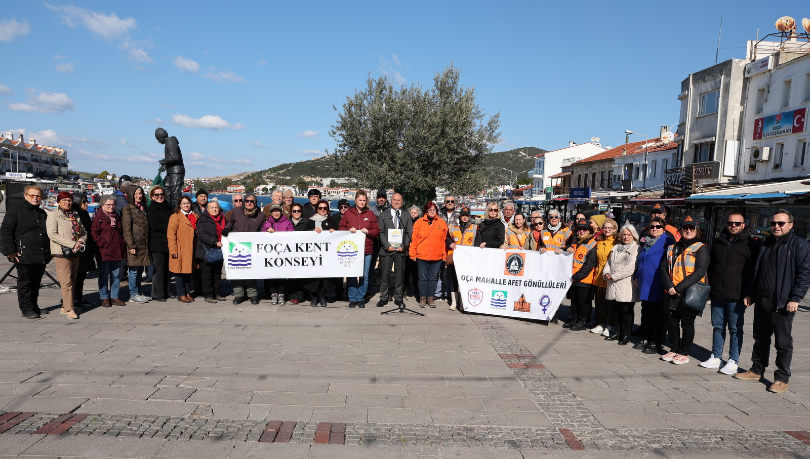 Yüzyılın Felaketinde Kaybedilen Canlar Foçada Anıldı