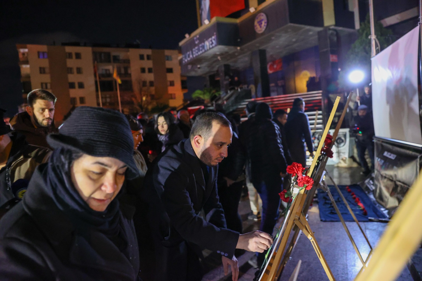 Büyük acının ikinci yılında Buca’da anma töreni