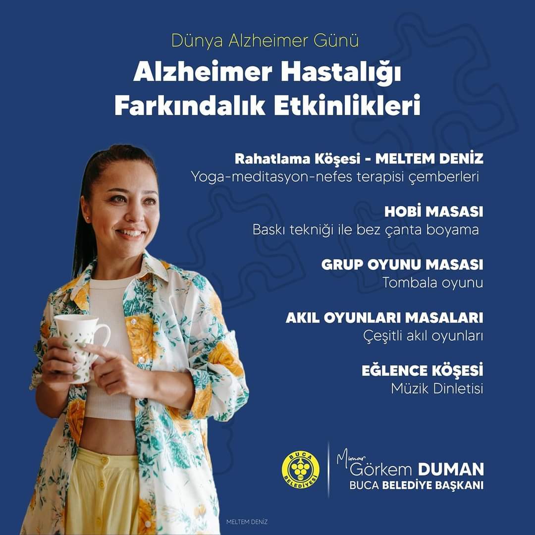 Buca Belediyesi Alzheimer’a karşı farkındalık yaratacak