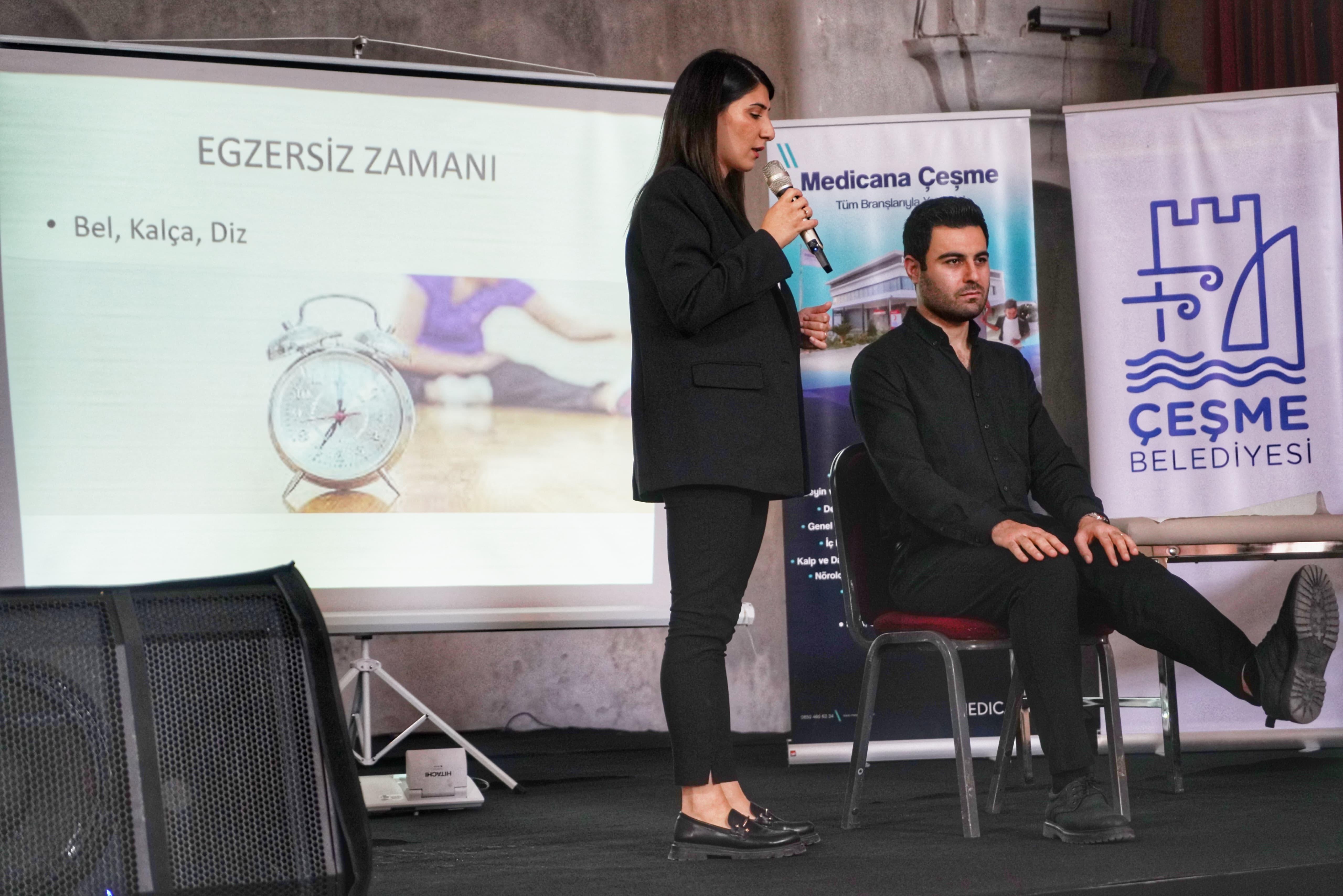 Çeşme’de, Ağrı ve Fizik Tedavi Uygulamalı Semineri gerçekleştirildi