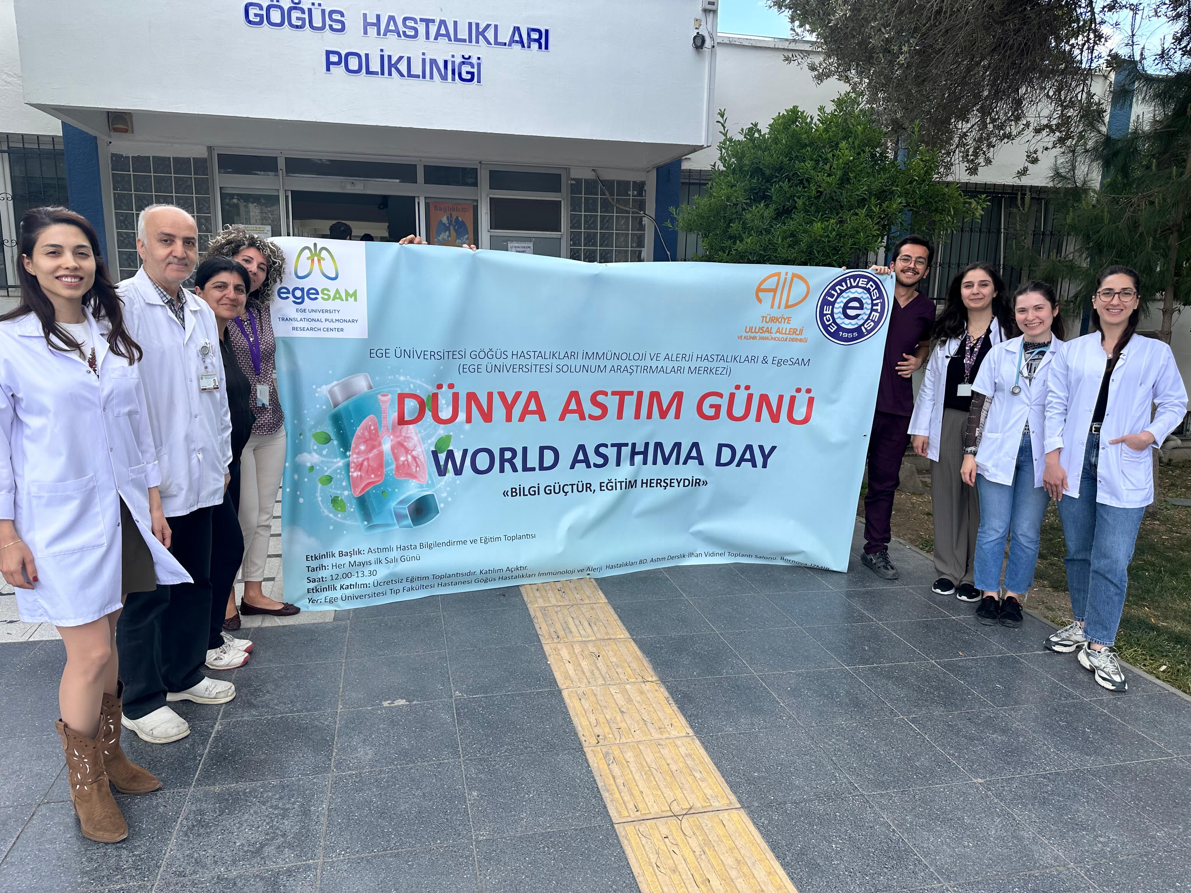 Egeli bilim ekibi: İklim değişikliği astım ve alerjik rinit hastalılarını doğrudan tetikliyor