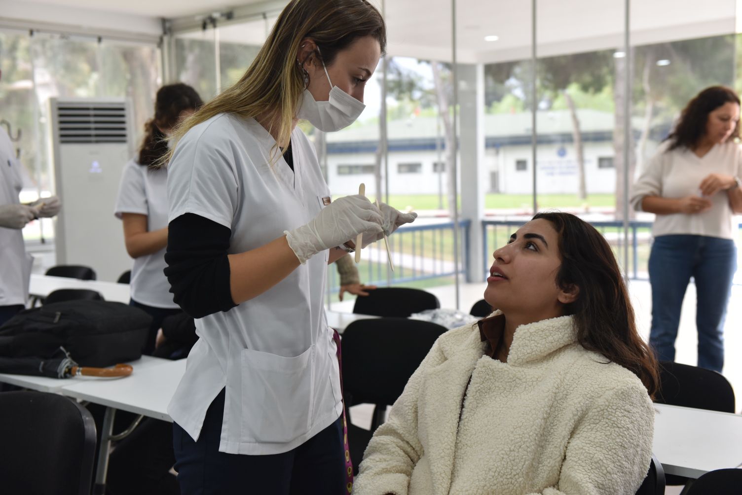         Öğrencilere ağız ve diş sağlığı taraması yapıldı