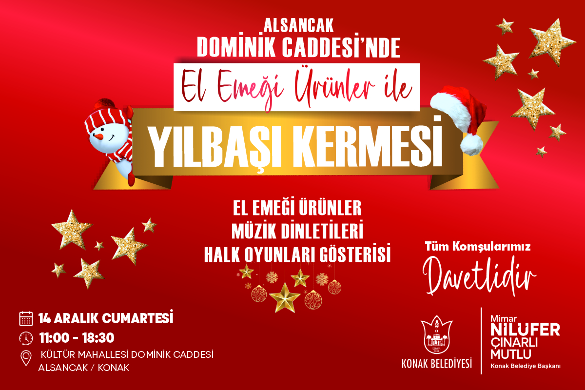 Konak’ta yeni yıla kadın emeğiyle girilecek