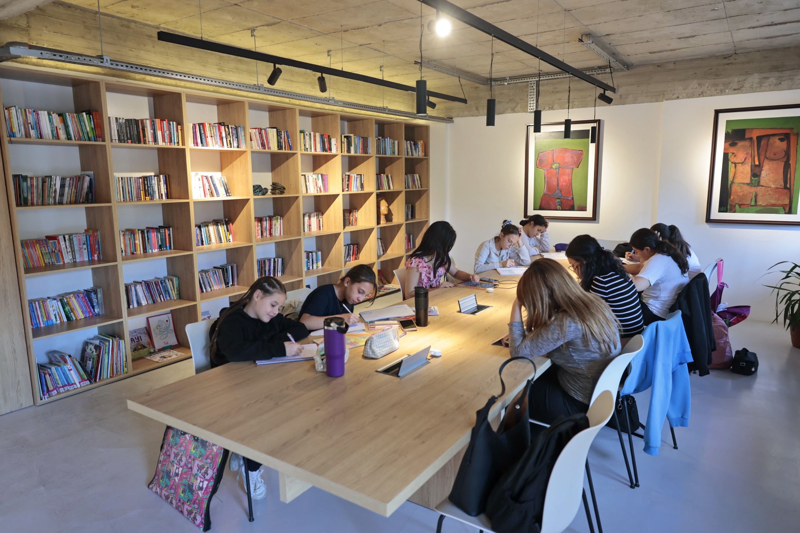 Konaklı öğrenciler Cumhuriyet Kütüphanelerini çok sevdi