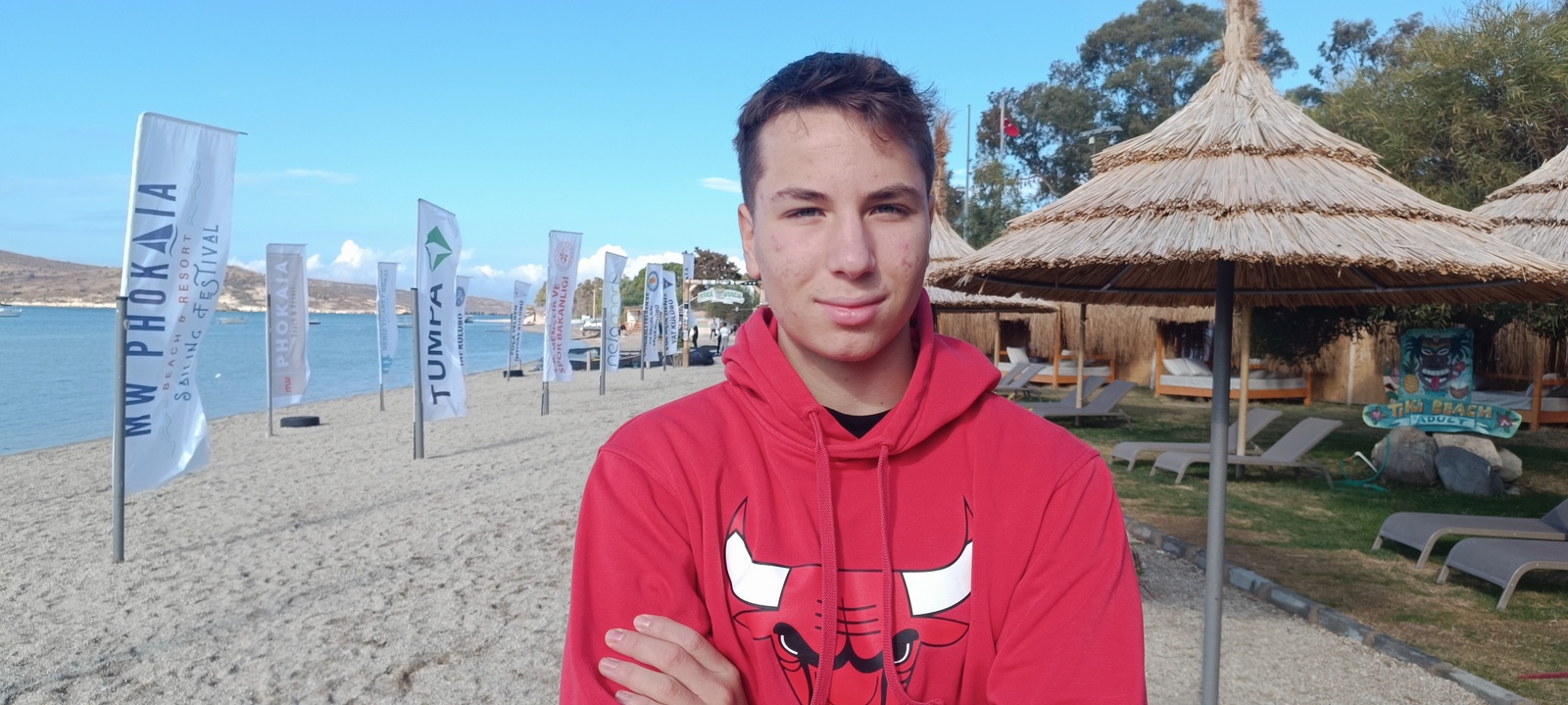 TYF YELKEN LİGİ  FUNBOARD FOÇA YARIŞLARI YETERLİ RÜZGAR OLMADIĞI İÇİN YAPILAMADI