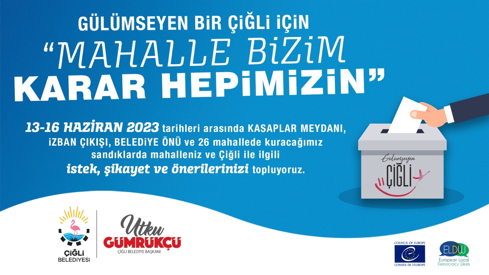 Çiğlililer Sandık Başına Gidiyor