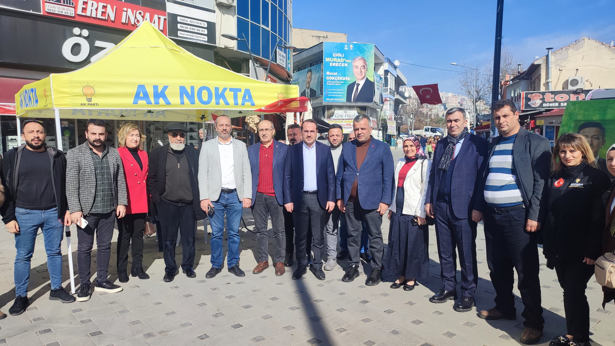 “Murat GÖKÇEKAYA, Çiğli’ye hizmet edecek”