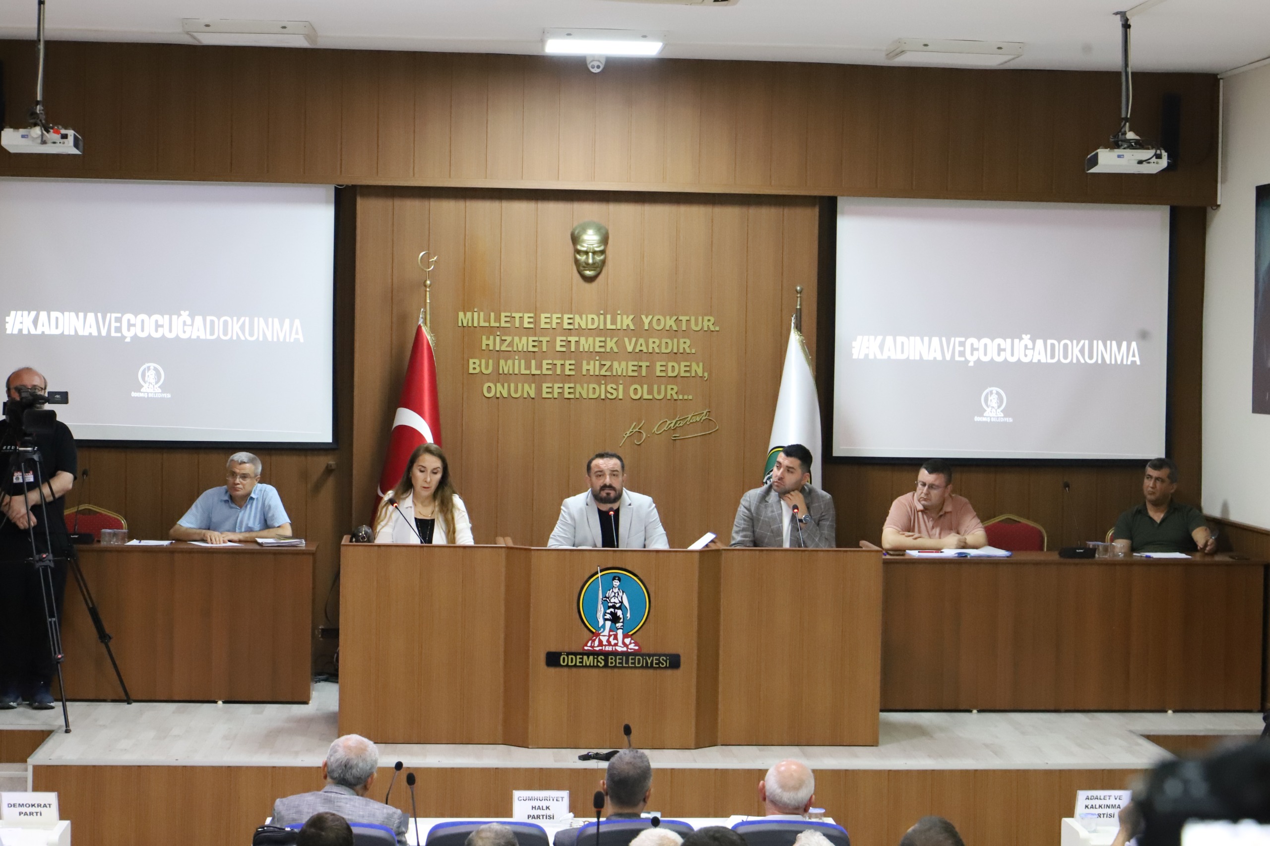 Başkan Turan’dan  şiddete tepki