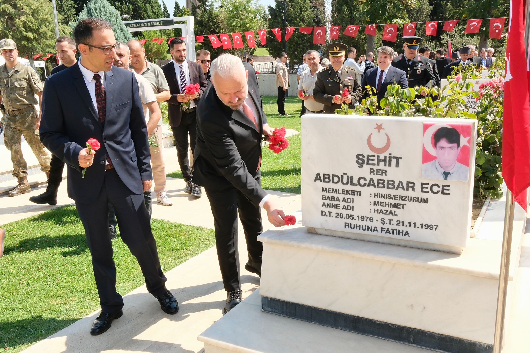 15 Temmuz şehitleri Menemen’de törenle anıldı