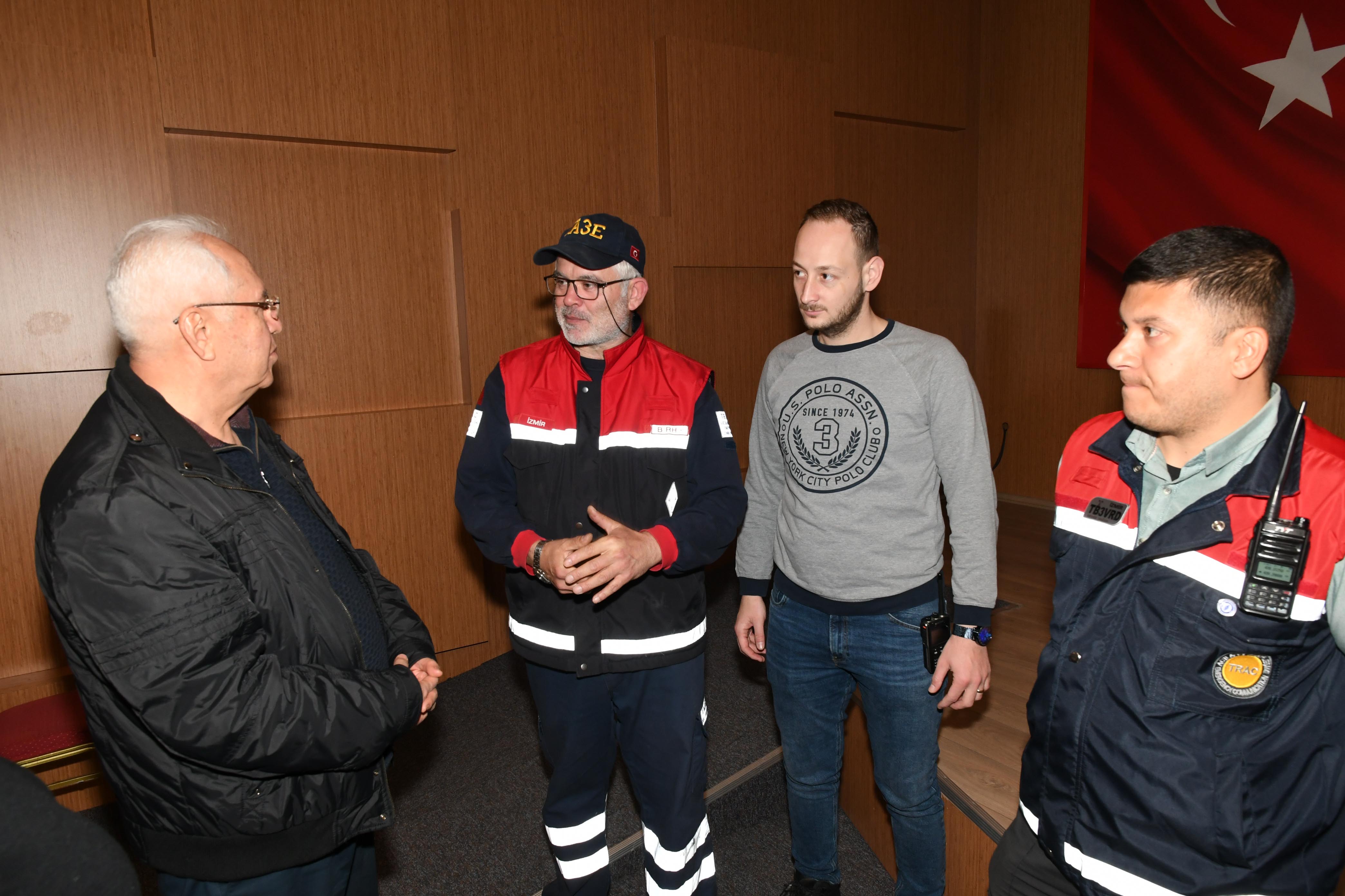 Afet gönüllülerine desteklerimiz sürecek