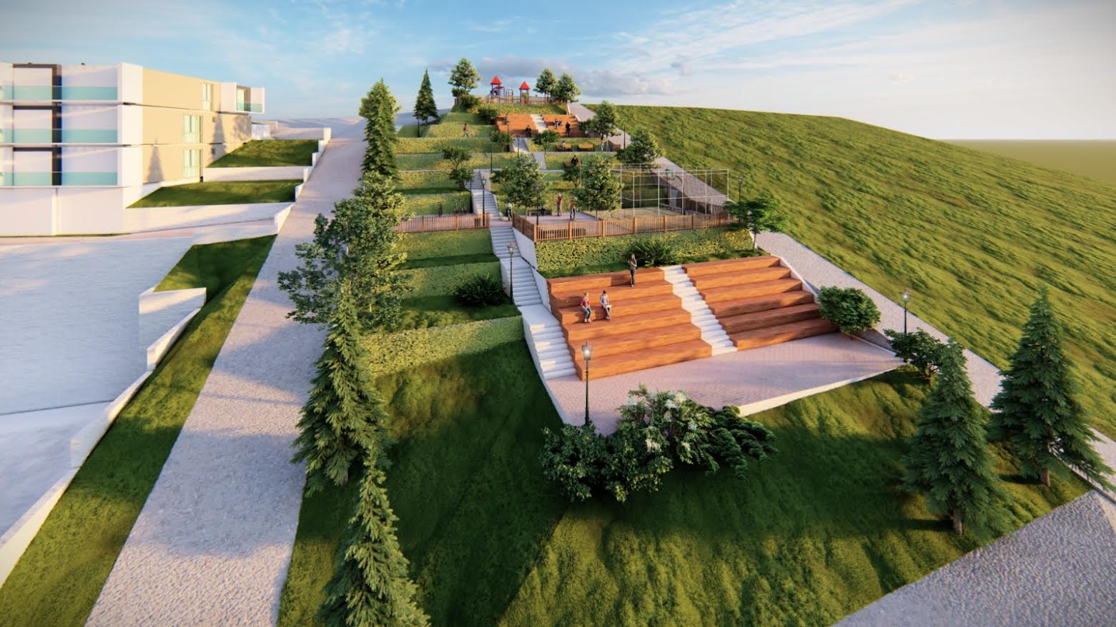 Nefes aldıracak yaşam alanı için düğmeye basıldı. Başkan Yıldız; “Tüm Çiğli’nin uğrak noktası olacak”