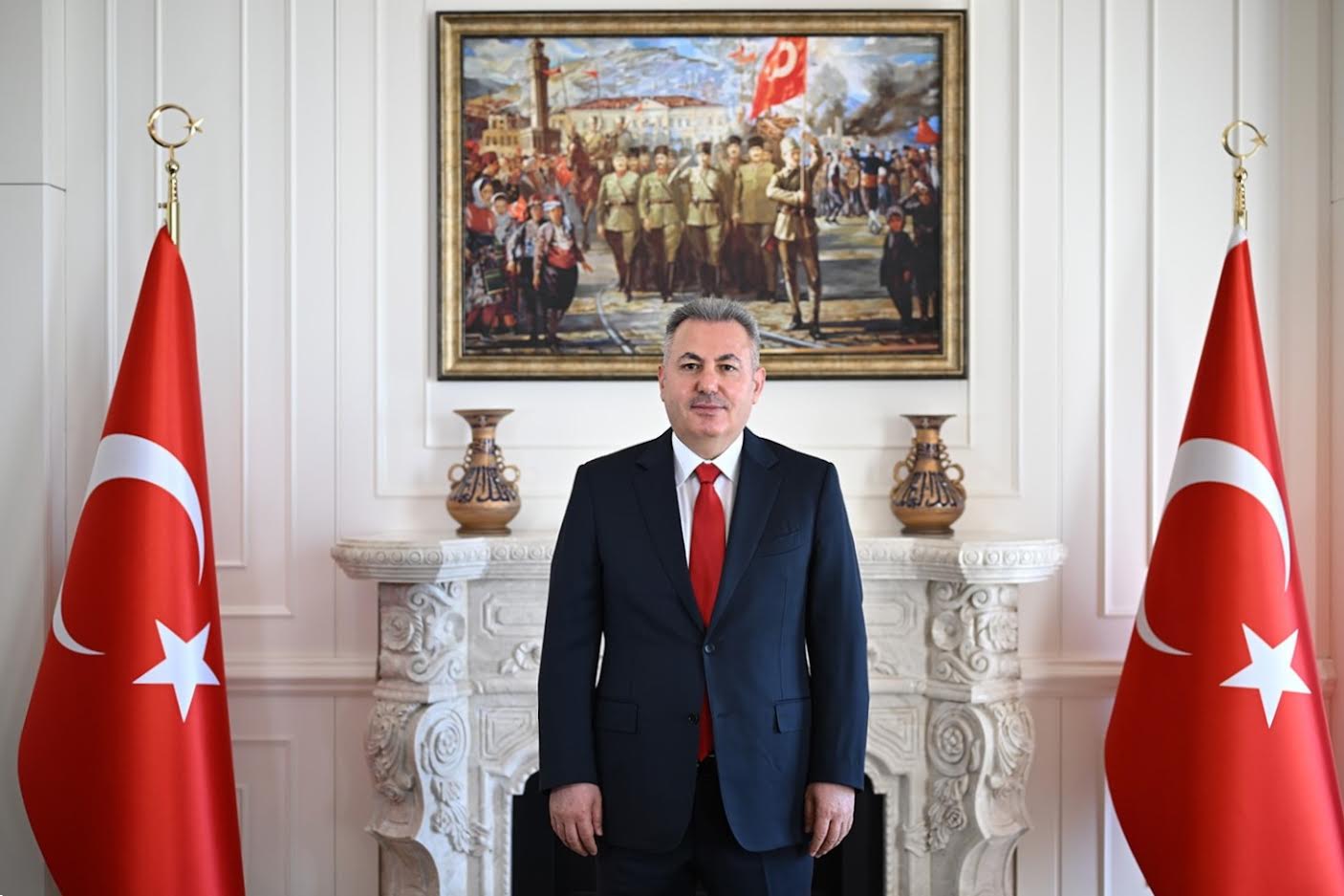 VALİ DR. SÜLEYMAN ELBAN’IN, 9 EYLÜL İZMİR’İN KURTULUŞUNUN 102. YIL DÖNÜMÜ MESAJI