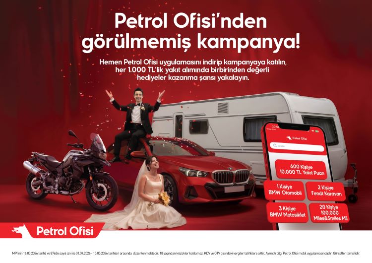 Petrol Ofisi’nden 1.000 TL'lik yakıt alımına büyük kampanya