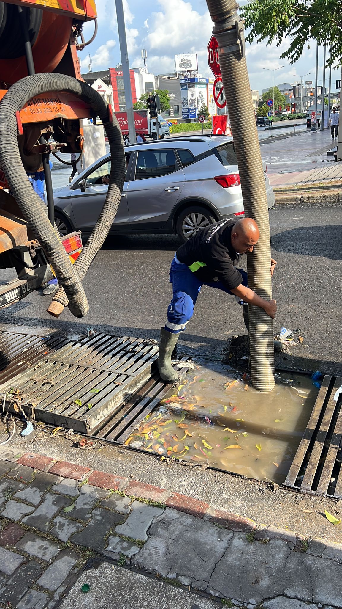 Şiddetli yağışa hızlı müdahale