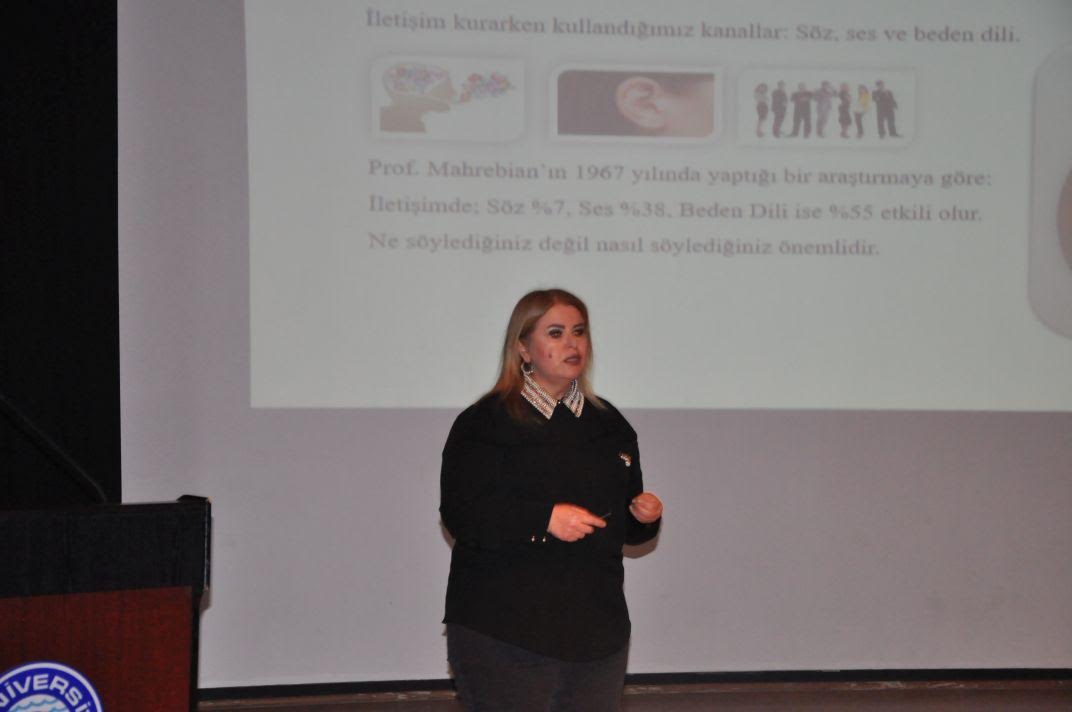 EÜ’de etkili iletişimin anahtarı olan “Beden Dili” ve imaj üzerindeki etkisi konuşuldu
